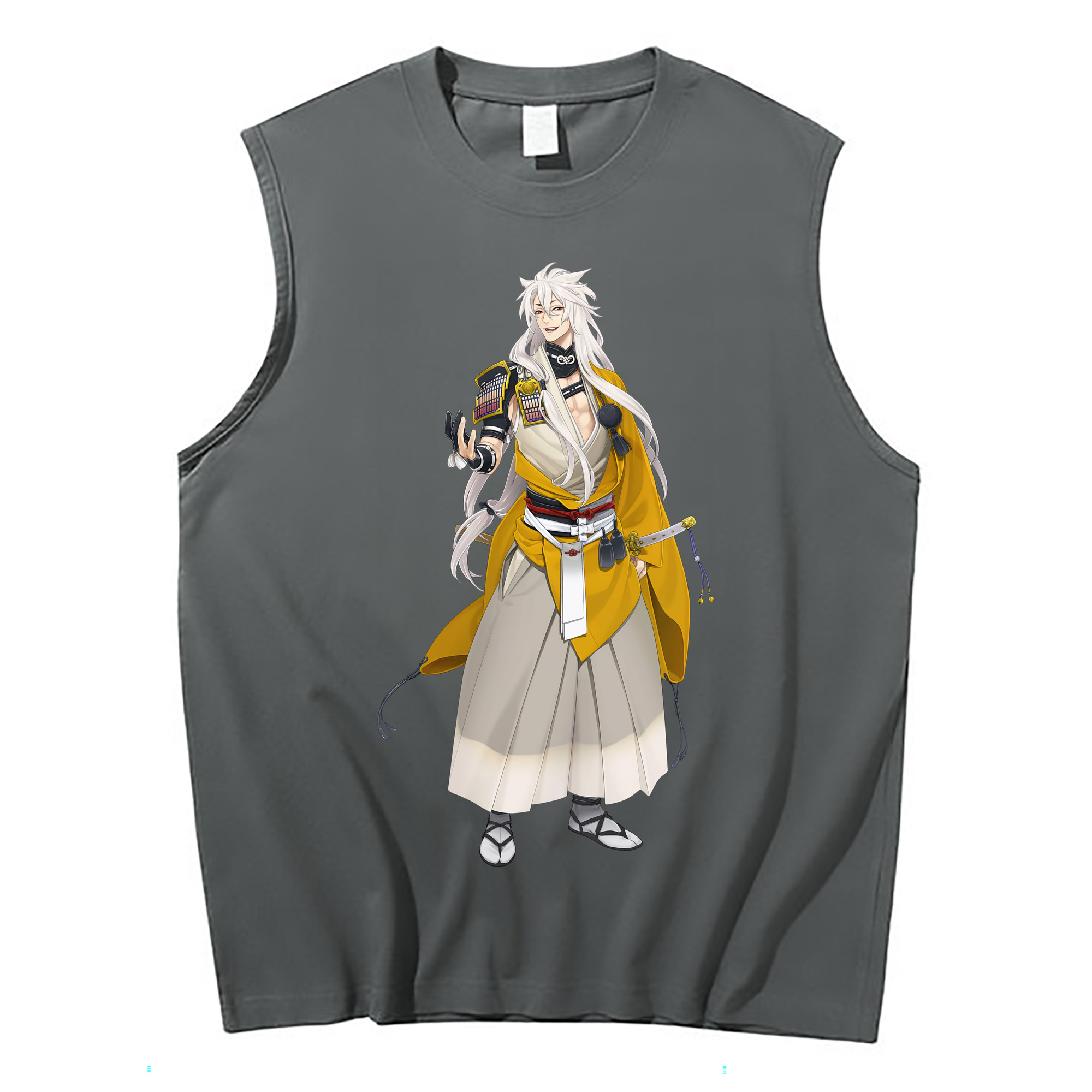 （画像用） 刀剣乱舞 Touken Ranbu コットン100％タンクトップ（フロントプリント）